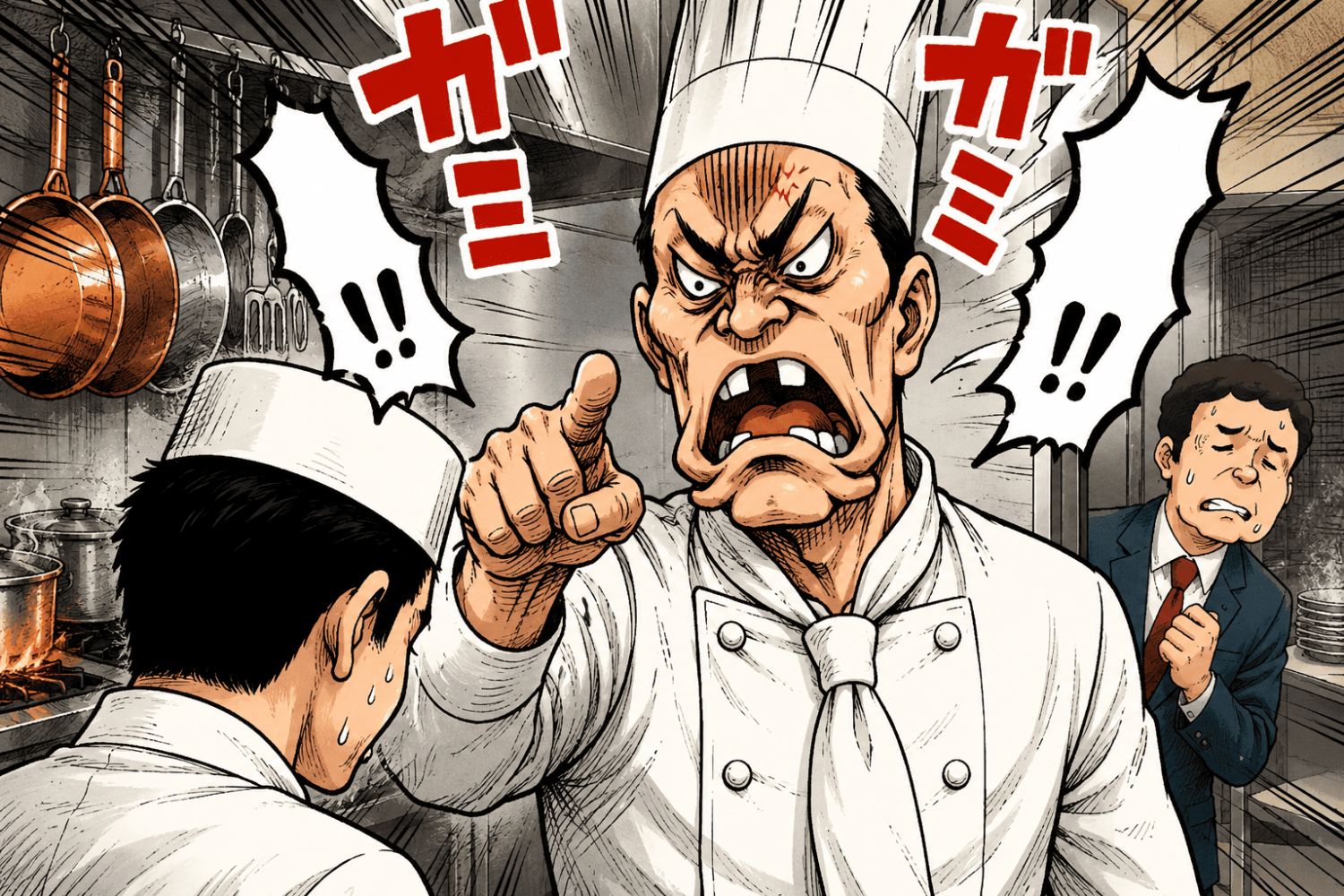 なぜ管理ができない調理師が料理長をしているのか？