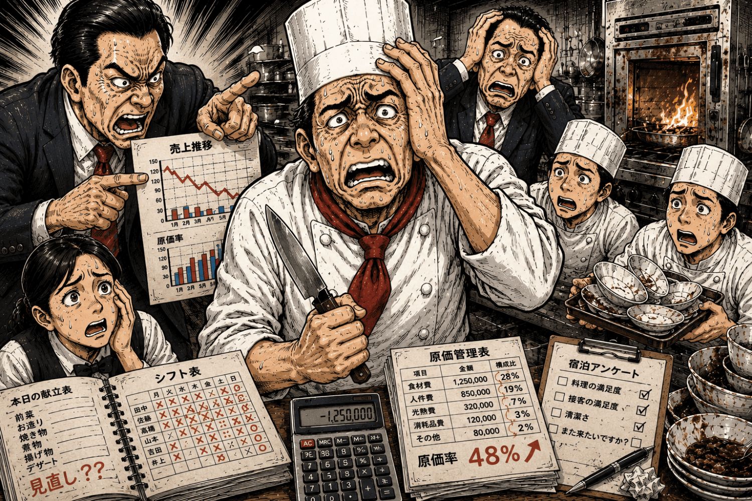 料理長の仕事を、なめていませんか？