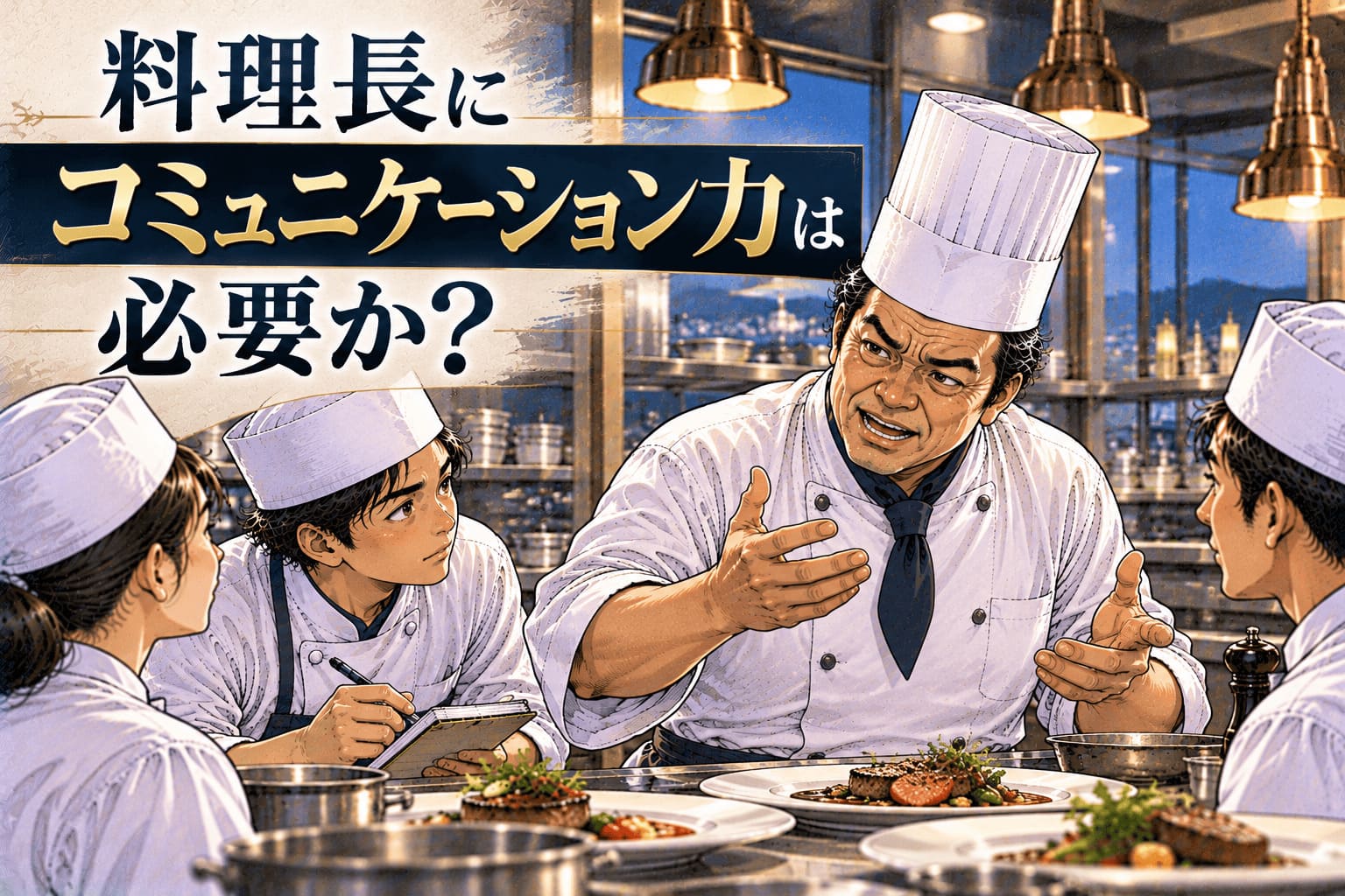 料理長に「コミュニケーション力」は必要か？